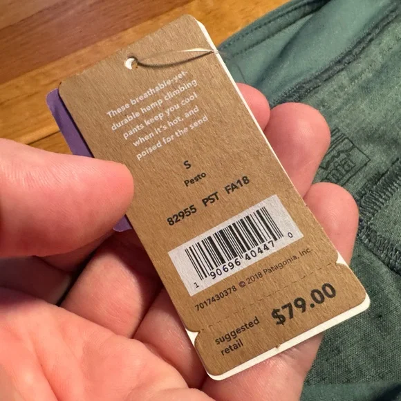 Patagonia Womens Hampi Rock Pants - Picture 5 of 6